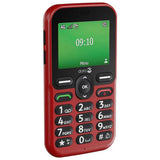 Doro Leva E10 Red mobile phone, imported from the UK