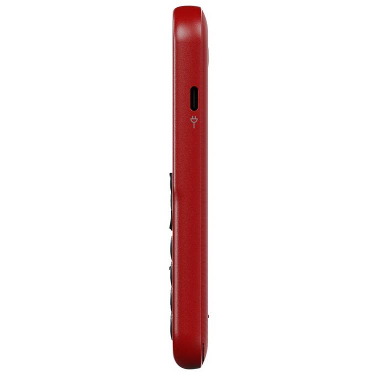 Doro Leva E10 Red mobile phone, imported from the UK