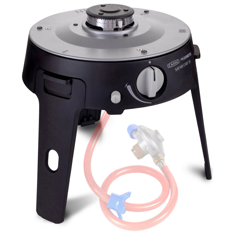 Cadac Safari Chef 30 LP Deluxe portable gas BBQ, UK version