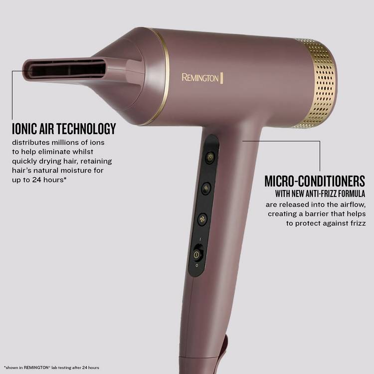 Remington EC8930 AIRvive digital hair dryer - British product