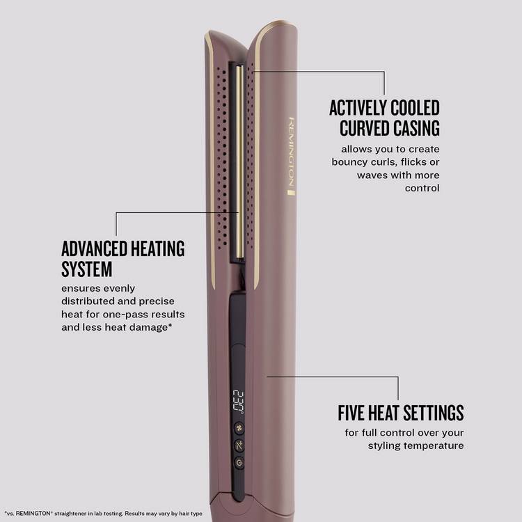 Remington AIRvive Slim Straightener 22mm ceramic plates - British product