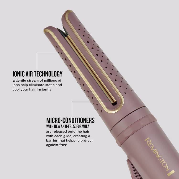 Remington AIRvive rotating curling wand, imported from the UK