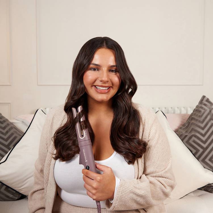 Remington AIRvive rotating curling wand, imported from the UK