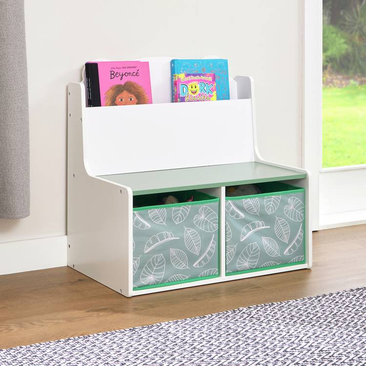 Liberty House Toys teddy bear bookcase white - British product