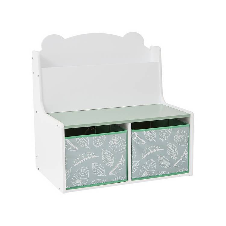Liberty House Toys teddy bear bookcase white - British product