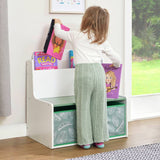 Liberty House Toys teddy bear bookcase white - British product