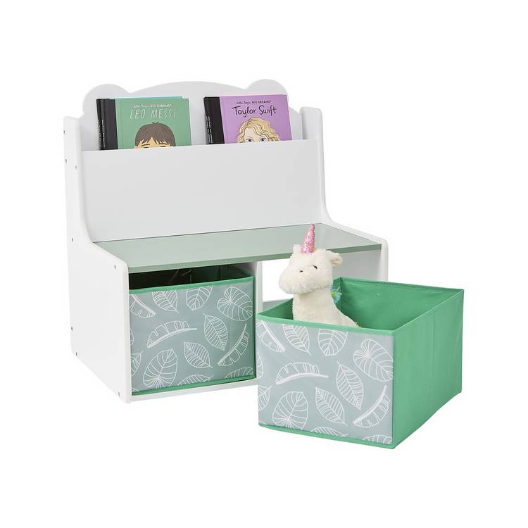 Liberty House Toys teddy bear bookcase white - British product