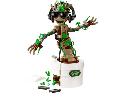 Lego LEGO Marvel Dancing Groot Buildable Figure Set 456 Pieces- Buy online at McGrocer