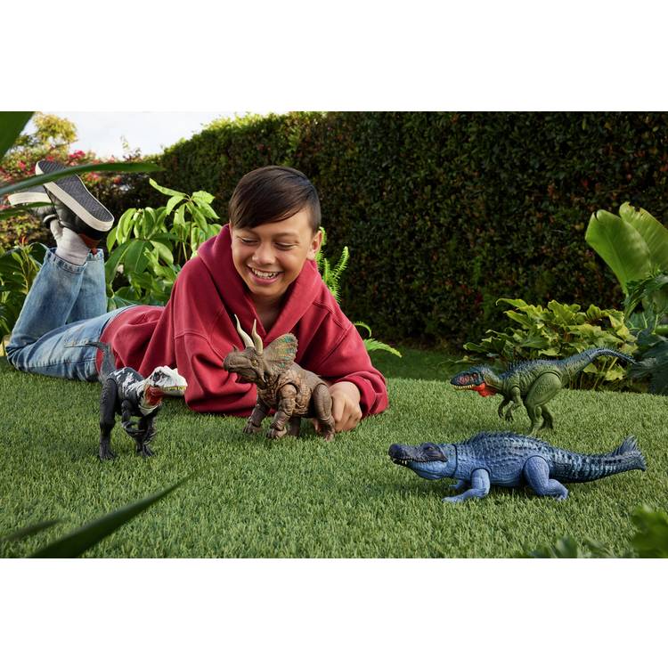 Mattel Jurassic World Purussaurus dinosaur figure 14.7 inches, UK version