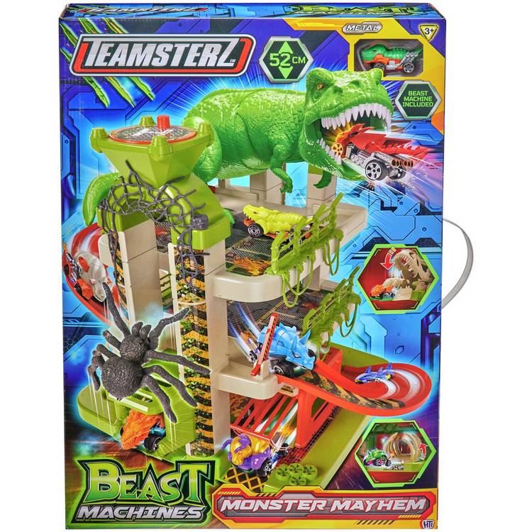 Teamsterz Beast Machines monster car garage, UK version