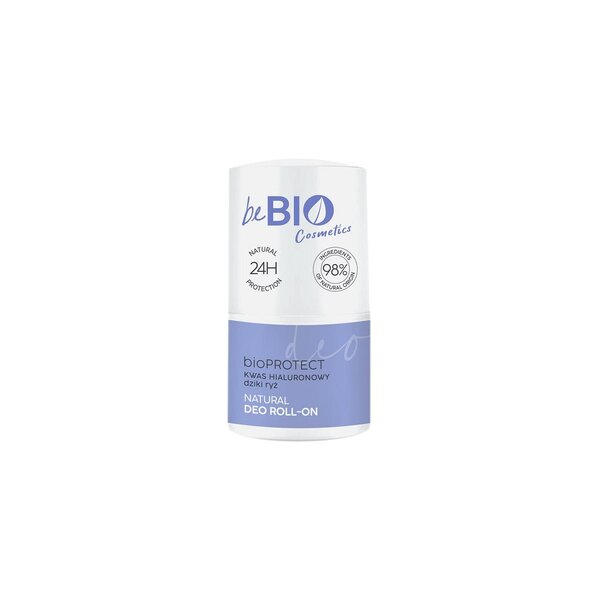 beBIO natural deodorant wild rice 50ml - British product