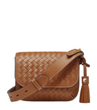 Aspinal of London Ella woven leather cross-body bag, UK version