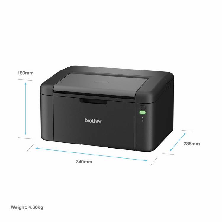 Brother HLL1242W mono laser printer, imported from the UK