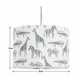 Habitat jungle print lampshade 25cm, UK version