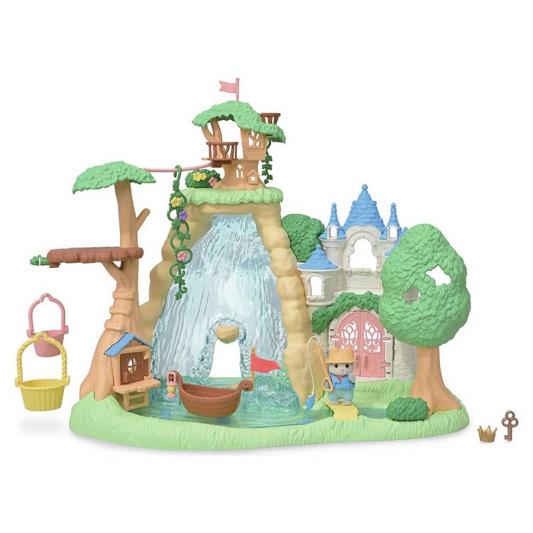 Sylvanian Families Secret Forest Falls playset 35cm - British product