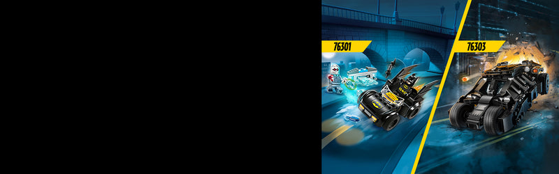 Batman Tumbler vs. Two-Face & The Joker