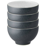 Denby stoneware nibble bowls set of 4 charcoal, UK version