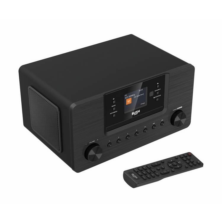 Bush Mini Hi-Fi with CD, DAB+, Bluetooth - British product