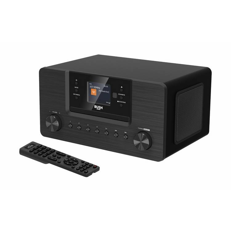 Bush Mini Hi-Fi with CD, DAB+, Bluetooth - British product