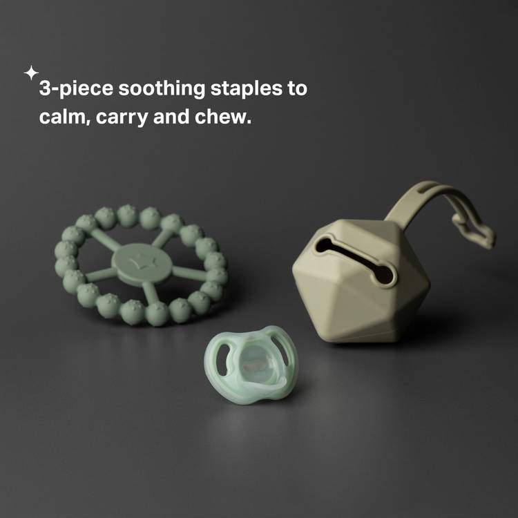 Tommee Tippee green soother gift set, UK version