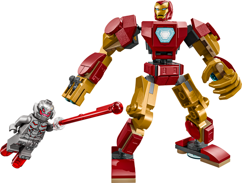 LEGO Iron Man Mech Ultron set 101 pieces, imported from the UK