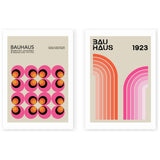 East End Prints Bauhaus twin set art prints A3, UK version