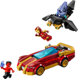 LEGO Marvel Iron Man Car Building Set 295 Pieces, UK version
