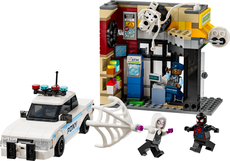 LEGO Spider-Verse Miles Morales vs The Spot set (British brand)