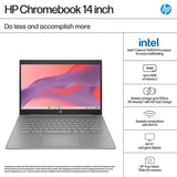 HP Chromebook 14 inch grey, UK version
