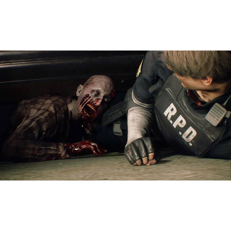 Capcom Resident Evil 2 PS5 game disc, imported from the UK
