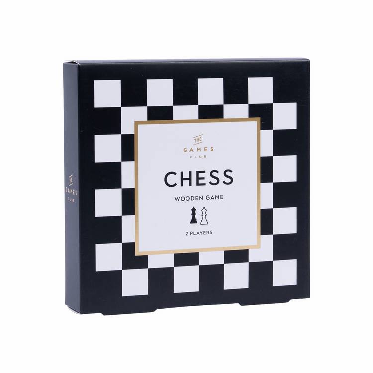 Professor Puzzle wooden chess set with storage, imported from the UK