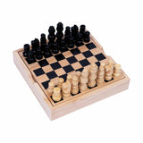 Professor Puzzle wooden chess set with storage, imported from the UK
