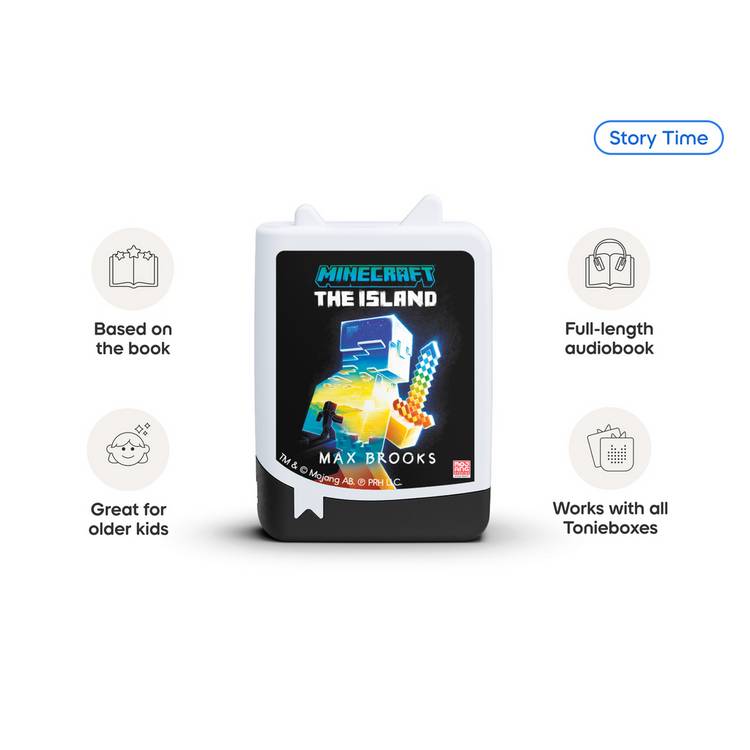 tonies Minecraft The Island audiobook figurine, UK version