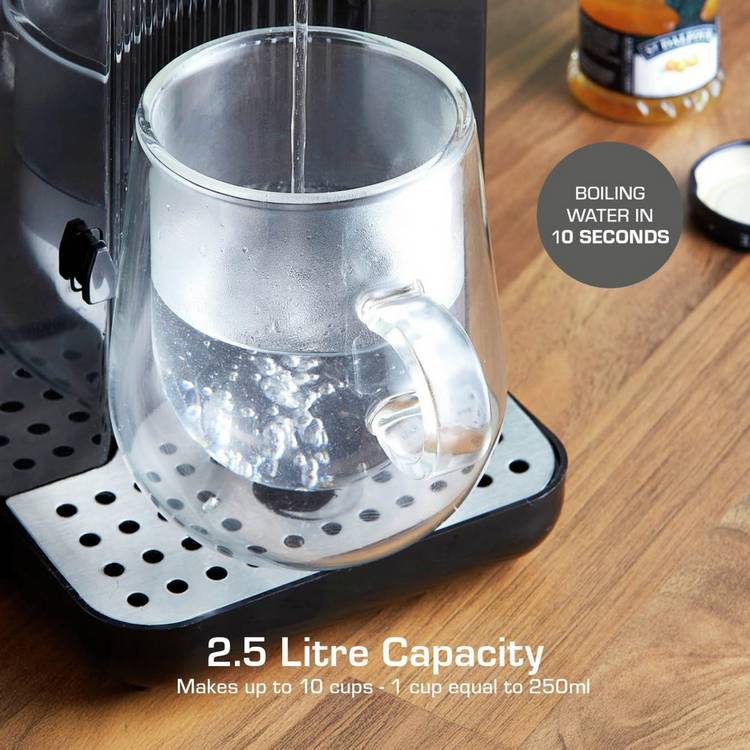 Swan instant hot water dispenser black 2.5 litre - British product