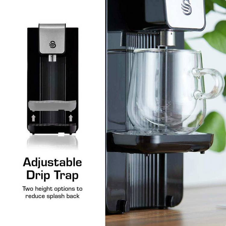 Swan instant hot water dispenser black 2.5 litre - British product