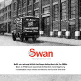 Swan instant hot water dispenser black 2.5 litre - British product