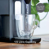 Swan black instant hot water dispenser 1.5 litres, imported from the UK