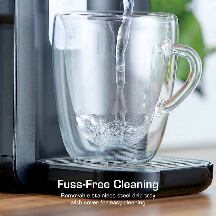 Swan black instant hot water dispenser 1.5 litres, imported from the UK