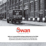 Swan black instant hot water dispenser 1.5 litres, imported from the UK