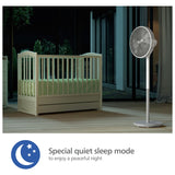 Philips white pedestal fan 15 inch (British brand)