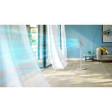Philips white pedestal fan 15 inch (British brand)