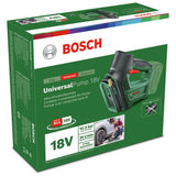 Bosch UniversalPump cordless tyre inflator 18V, UK version
