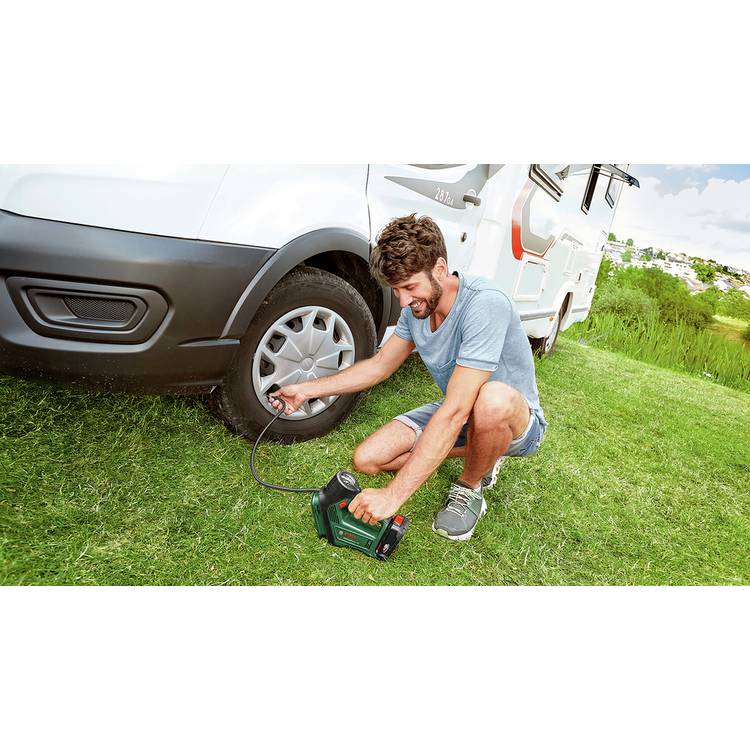 Bosch UniversalPump cordless tyre inflator 18V, UK version