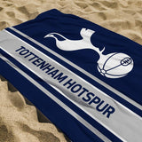 Tottenham Hotspur beach towel blue 150x75cm, UK version