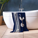 Tottenham Hotspur beach towel blue 150x75cm, UK version