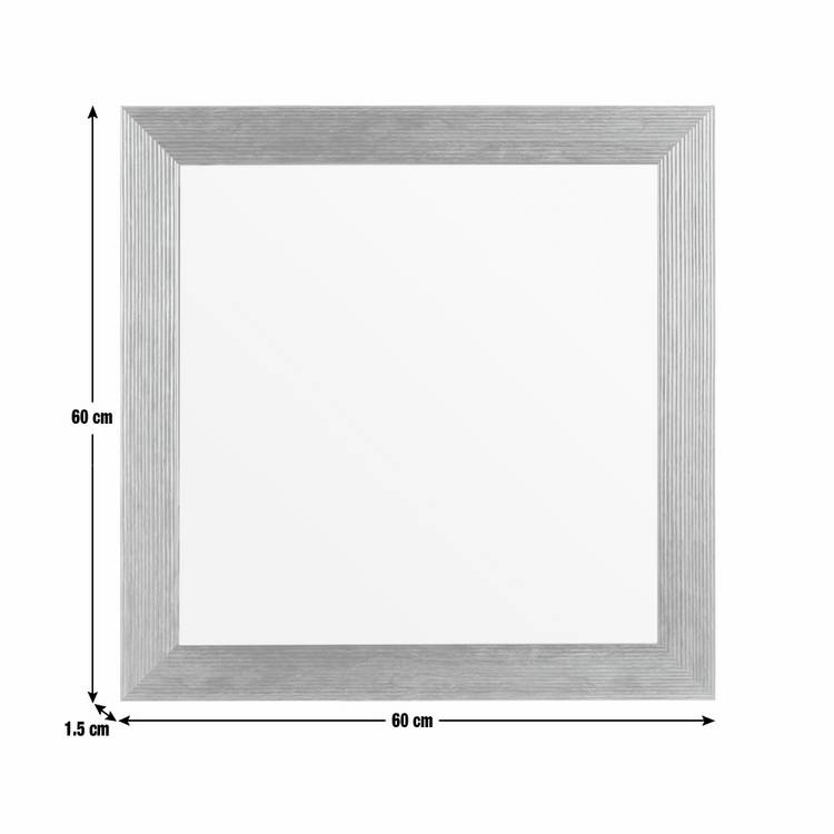 Argos Home black square wall mirror 60x60cm - British product