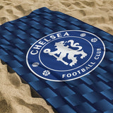Chelsea FC blue beach towel 150x75cm - British product