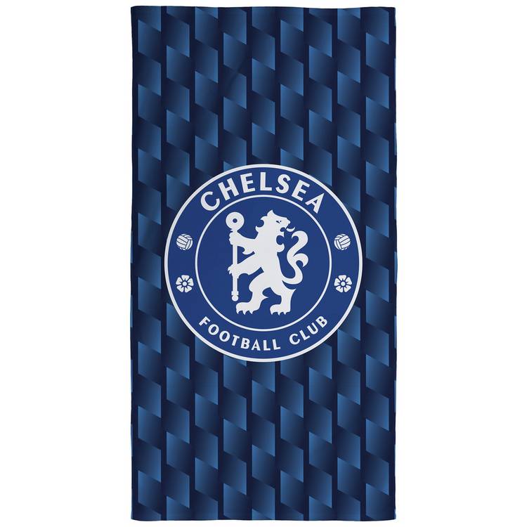 Chelsea FC blue beach towel 150x75cm - British product