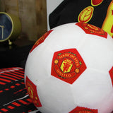 Manchester United football shaped cushion 25cm - British product