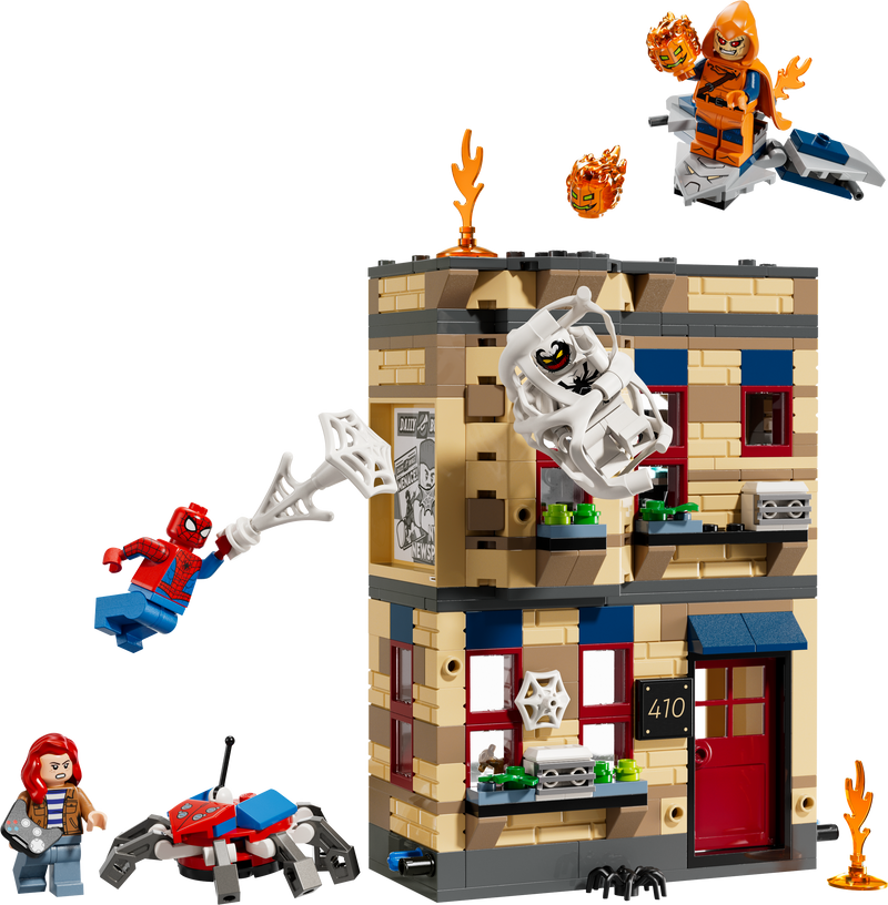 LEGO Peter Parker's Apartment 394pc Build Set, imported from the UK